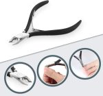 Cuticle Nipper with Cuticle Pusher-Professional Grade Stainless Steel Cuticle Remover & Cutter-Durable Manicure and Pedicure Tool - Image 6